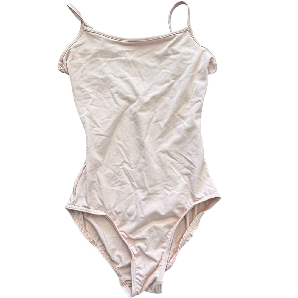 Bloch Pink Ballet Leotard S Camisole Open Back Dance - Picture 2 of 5